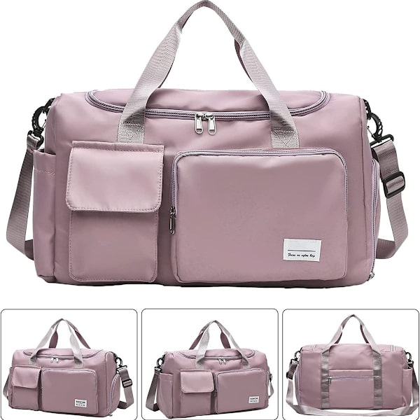 Foldbar Reisebagasje Stor Weekender Overnatting Bag