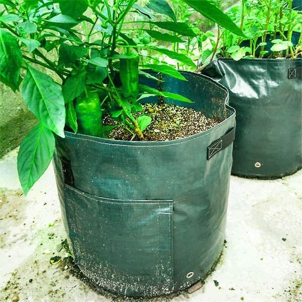 Potatisodlingsväskor, 2-pack, 10 gallons grönsaksodlingsväskor