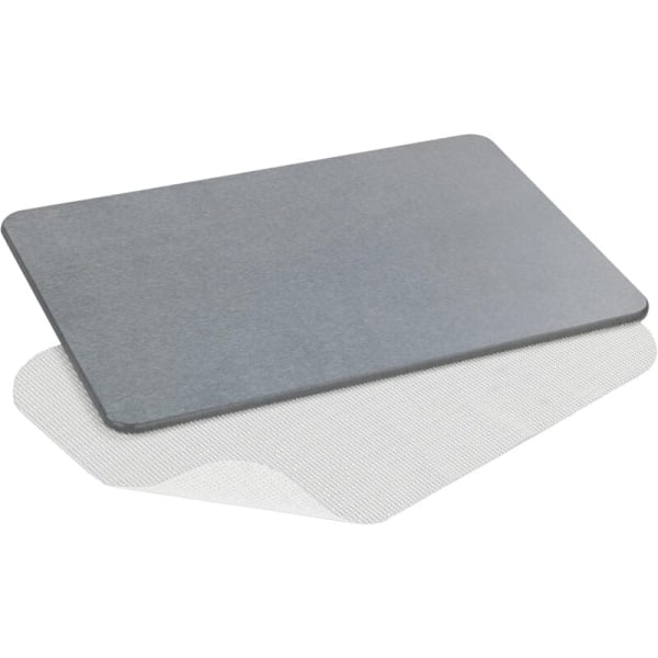 Diatomit badbestick, ideal för de minsta rätterna, fast badbestick, antiseptisk, 60x39 cm, Simi, Gris KLB