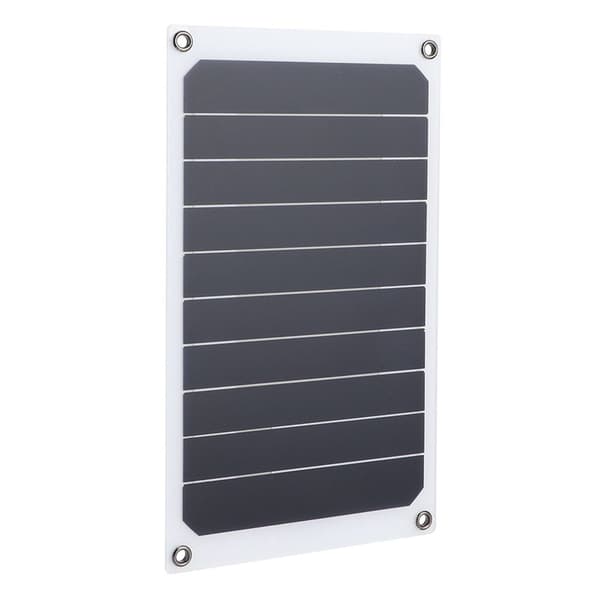 Bærbar 10W solpaneloplader til udendørs rejser KLB