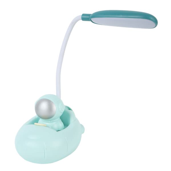 LED-skrivebordslampe 360° bøyelig øyebeskyttelse USB KLB
