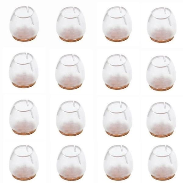 16-pack silikonstolar ben golvskydd