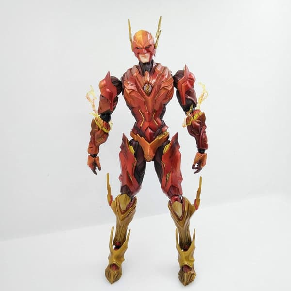 Play Arts The Flash DC Super Hero 25cm Model Actionfigur Legetøj KLB