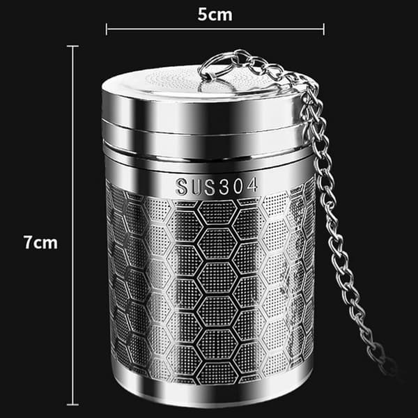 Tesil til løs te, rustfrit stål teinfuser sil - mikroperforeret KLB