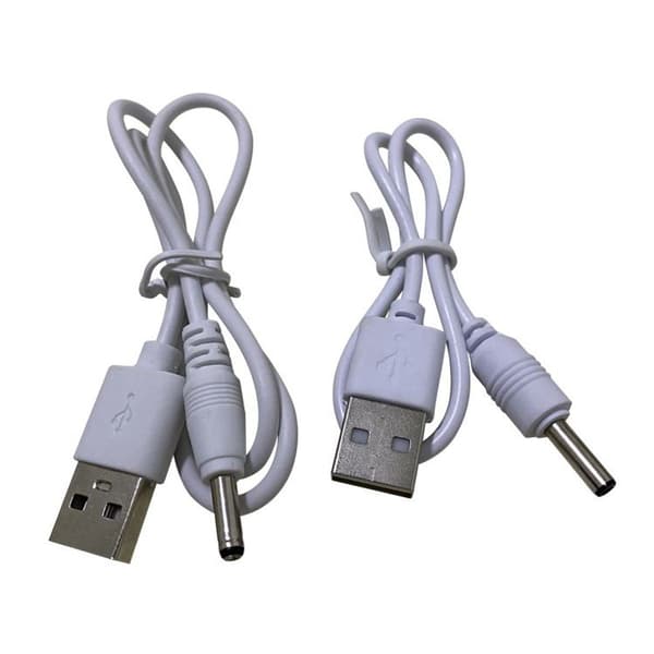 DC strømledning DC3.5 ladekabel USB til DC3.5*1.35