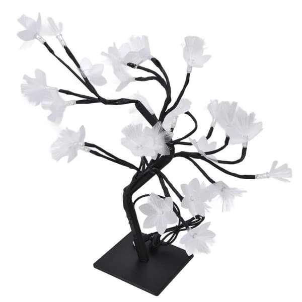 24LED fiberoptiskt trädlampa, USB-driven simulerad blomma KLB