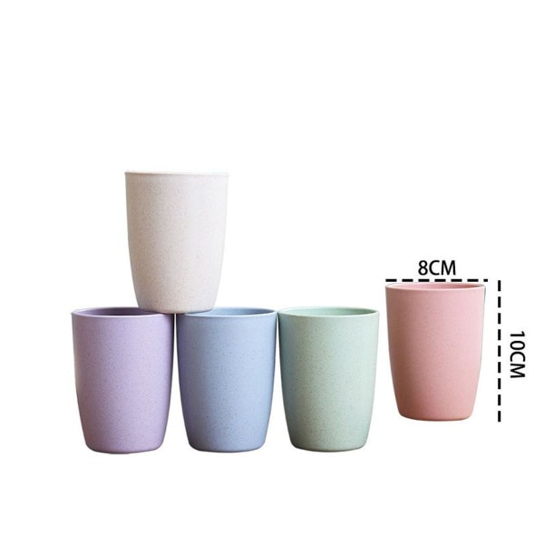 Håndtakløse kopper, uforgjengelige gjenbrukbare kopper,