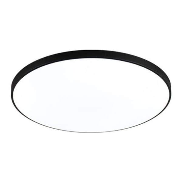 LE taklampe 15W, LED taklampe IP54 vanntett, svart