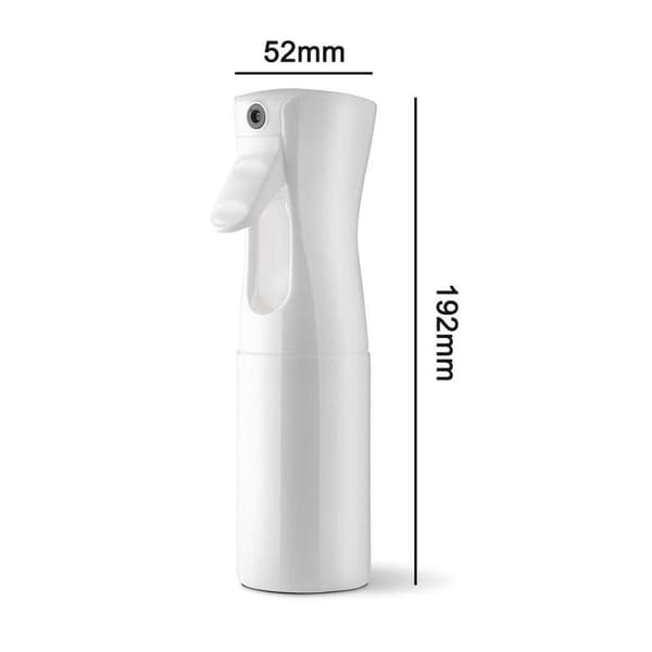 Sprayflaskor Kontinuerlig Ultra Fin Mist Tom Vit KLB