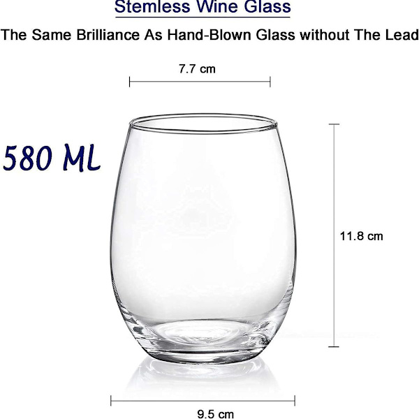 Shatterproof vinglas set - okrossbara glas för fester