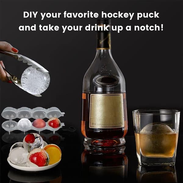 Iskugleform, stor rund isterningform, ishockeyform