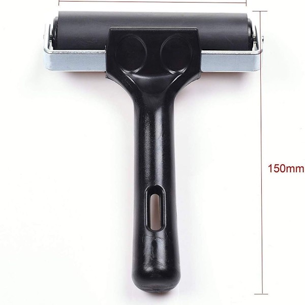Gummiruller, limruller for blekkfargeblokk, stempling, trykk