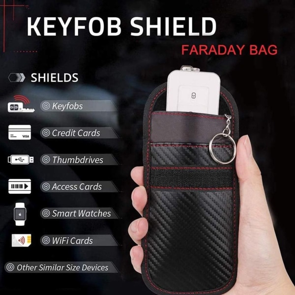 Nøglefri Go-beskyttelse Bilnøglebeskyttelse Nøglefri Etui 2-pak Shield KLB