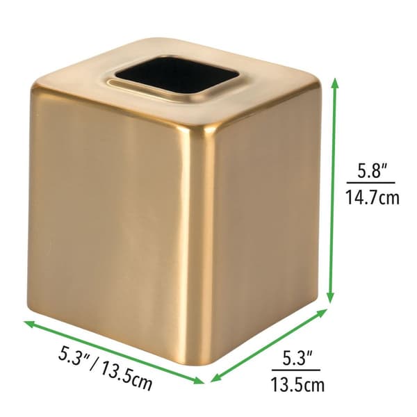 Firkantet metal tissueboks, moderne tissueholder
