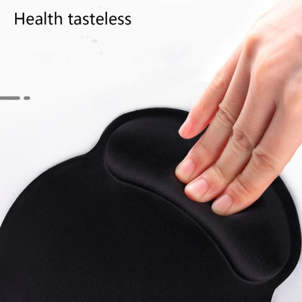 Tangentbordshandledsstöd + musmatta + handledsstöd för mus. Tredjelig set