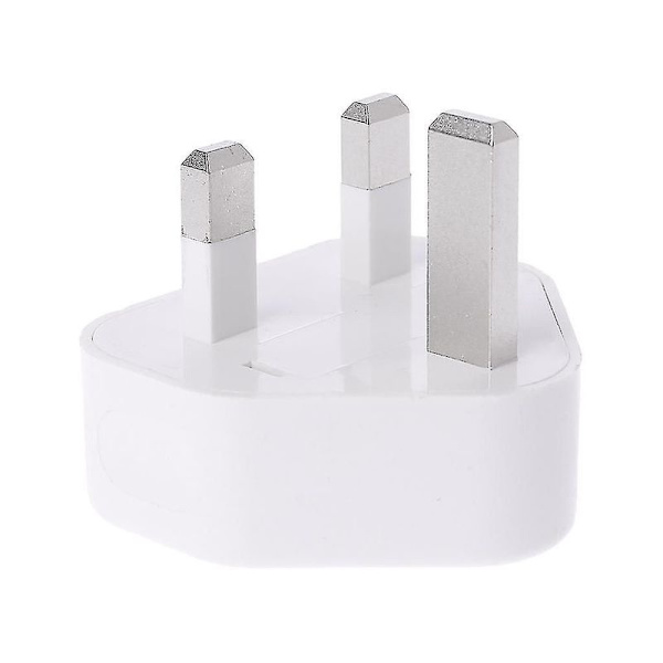 Ny hvit UK AC-pluggladeradapter for Apple