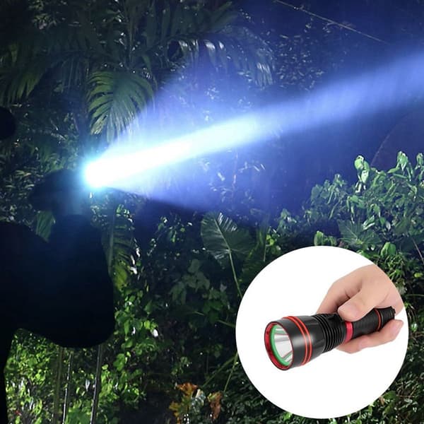 Supper Bright IPX8 vanntett undervanns 100m dykking KLB