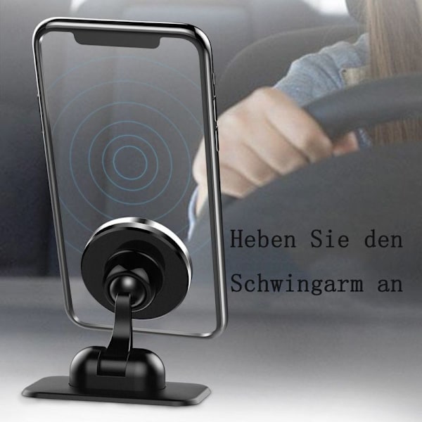 Mobiltelefonholder til bilmagnet instrumentbræt, magnetisk mobiltelefonholder til bilen