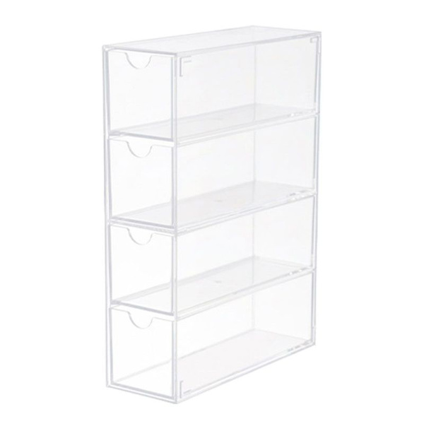 Solbriller arrangør, transparent akryl brilleholder