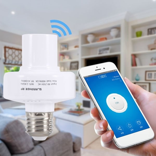 E27 Wifi -älylamppupidike