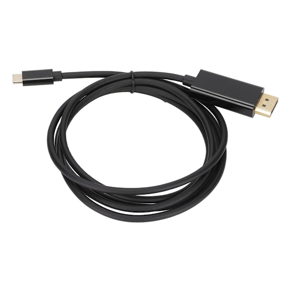 Type-C - DisplayPort-kaapeli 4K HD kullattu KLB