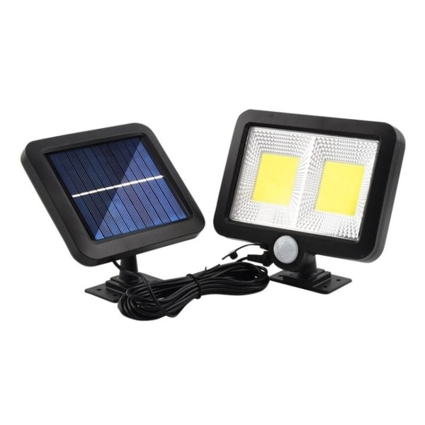 TY06703 108 COB Solcellsdelad Vägglampa Utomhus Trädgård Vattentät Mänsklig Kropp