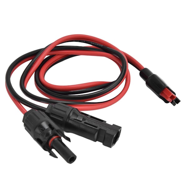 30A 600V 2,5mm² 1m solcelleforlængerkabel messing flamme KLB