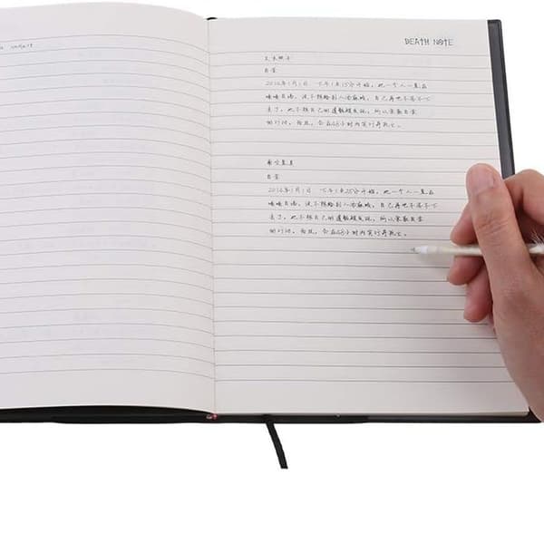 S-TROUBLE Ny Death Note Notebook & Feather Pen Bog Animation Art Writing KLB