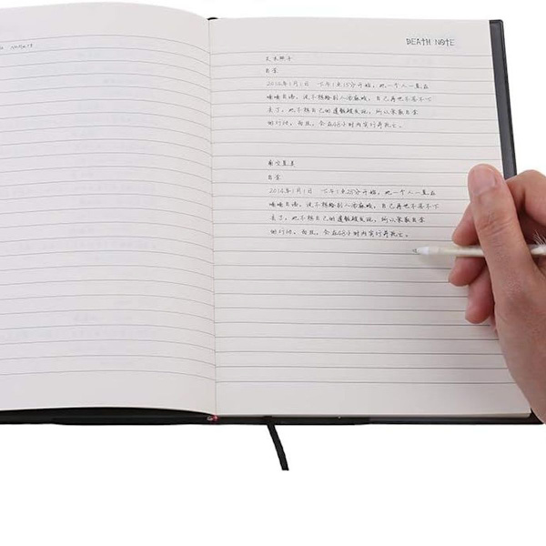 S-TROUBLE Ny Death Note Notebook & Fjærpenn Bok Animasjon Kunst Skrive KLB