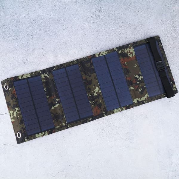 10W 5.5V Foldbar Udendørs Solpanel Nødlader KLB