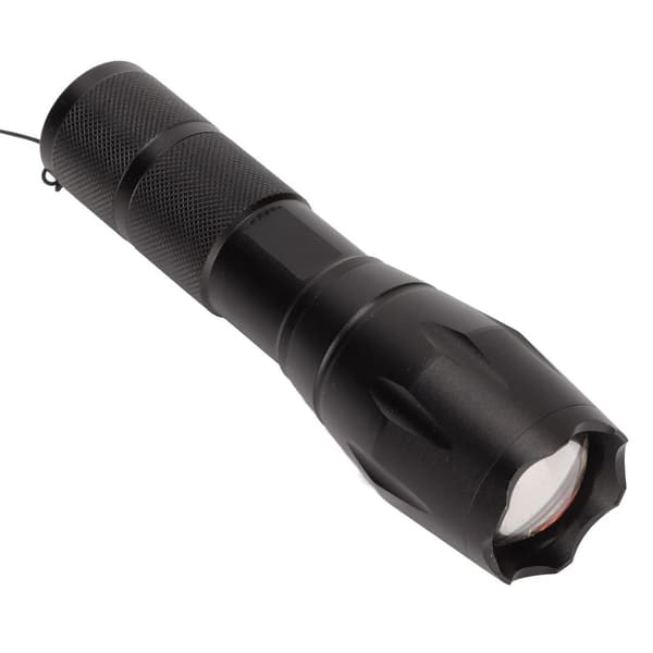 Lyssterk LED-lommelykt, 5 lysmoduser, 2000lm, IPX5 KLB