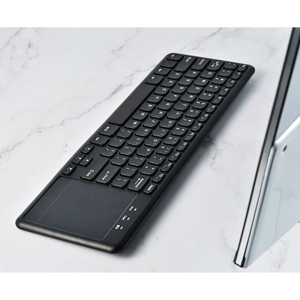 Kosketusnäppäimistö 2.4G USB-näppäimistö Langaton näppäimistö USB USB-vastaanottimella