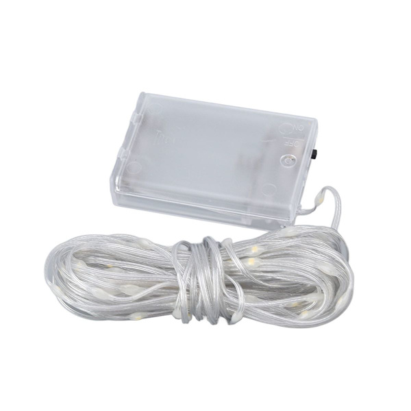 DIY LED-gardinljusslinga 10M Vattentät Varm Ljus KLB