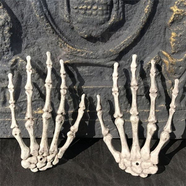 1 par Halloween Skeletthänder för Heminredning KLB