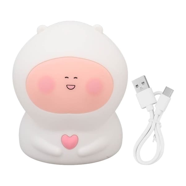 Fat Peach USB nattlampe med tidsfunksjon KLB