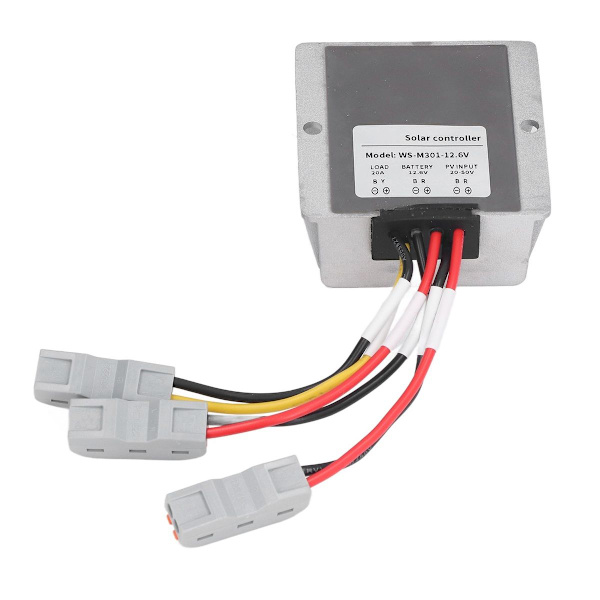 300W 20A solpanelregulator MPPT nattlastutgång KLB