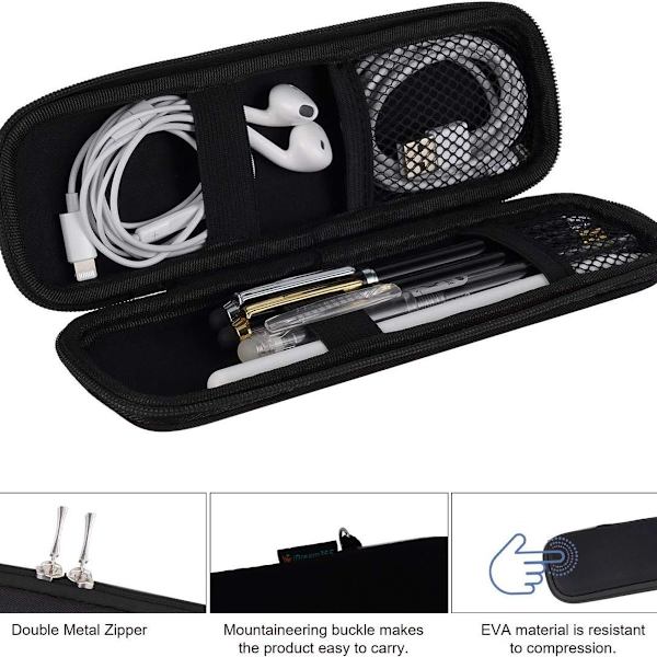 Etui for Apple Pencil - Hard Case for Apple Pencil, Svart Pencil Case KLB