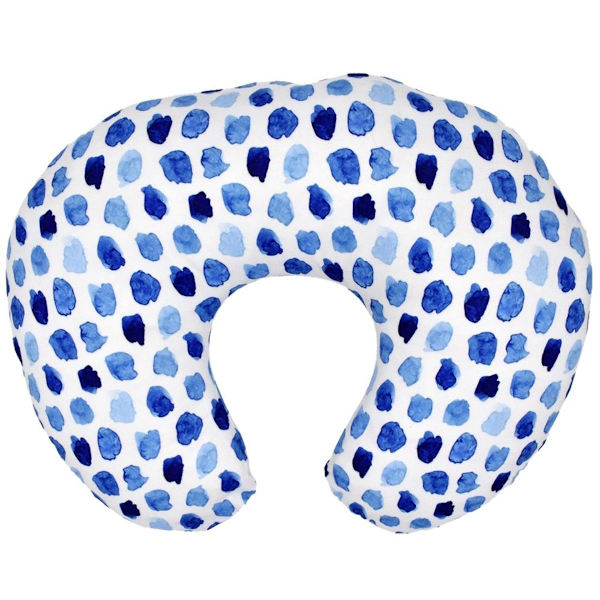 Amning, flaskefodring, babystøtte | med dot blue KLB