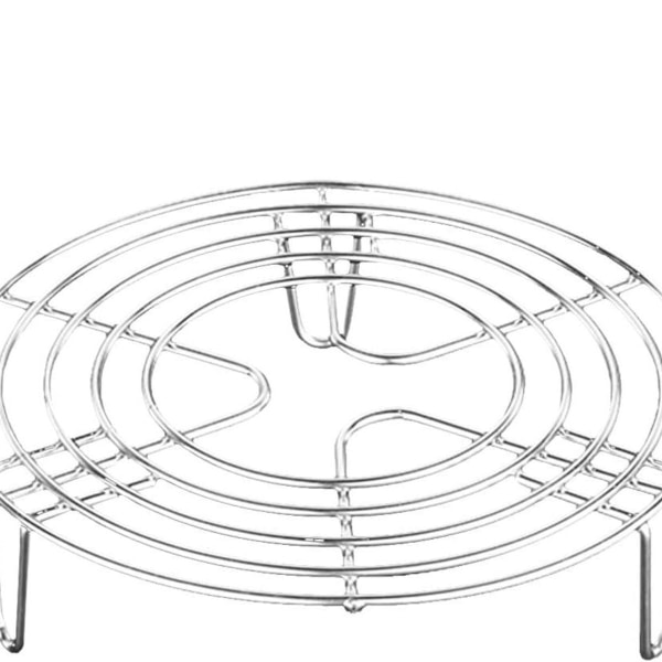 Innsatsstativ i rustfritt stål kokestativ dampinnsats kakestativ rund