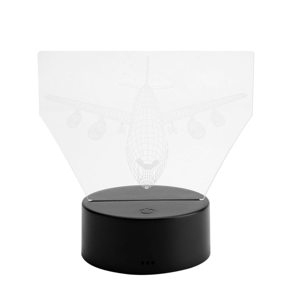 3W 4.5V USB 3D Natlampe Touch Control LED Bordlampe KLB