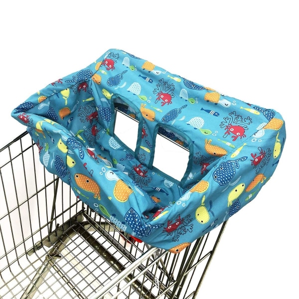 Portable Shopping Cart Cover for High Chair and Shopping Cart Covers KLB