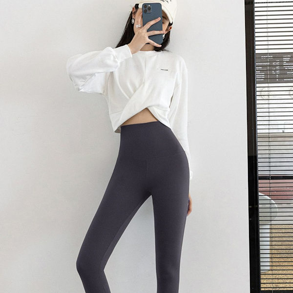 YOGA Damkläder Naked Feeling Träningsbyxor - Bekväma M KLB