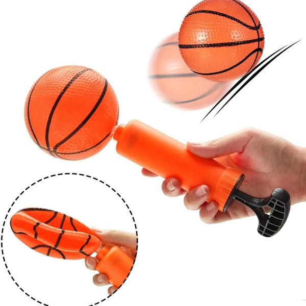 Mini basketkorg set innehåller mini basketkorg set med 2 bollar och i KLB