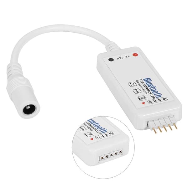 Mini Bluetooth WLAN LED-Controller DC12-24V Fjärrkontroll Smart KLB