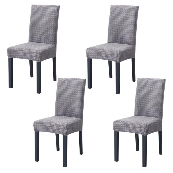 Chair Cover Set of 4 Removable High Back Chair Covers for