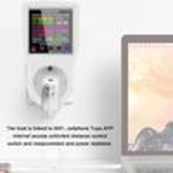Tuya Wifi Smart Socket Strømovervåking