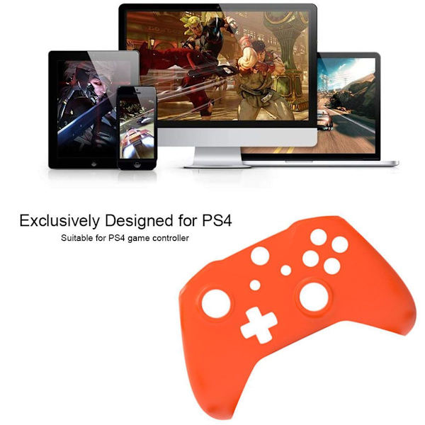 Komplett skyddande husersättningsdelar för Xbox One trådlös orange KLB