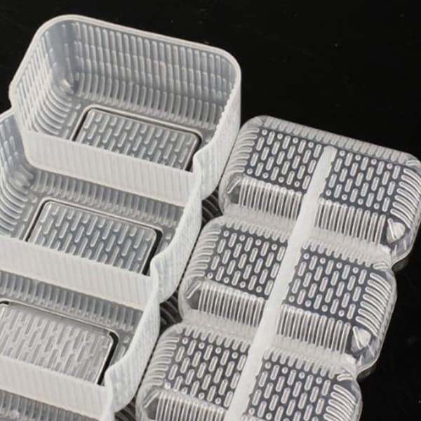 Sushiform (16*6*3,4 mm) - Japansk Nigiri Sushiform Risball 5 Ruller Maker Non Stick Press Bento Verktøy