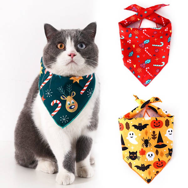 3 stk. Bobs Pet Spyt Håndklæde Halloween Til Lille Kat Hund 70cm