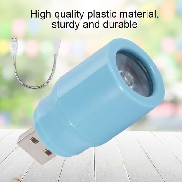5V 1W långvarig plast mini USB LED-lampa för studier KLB